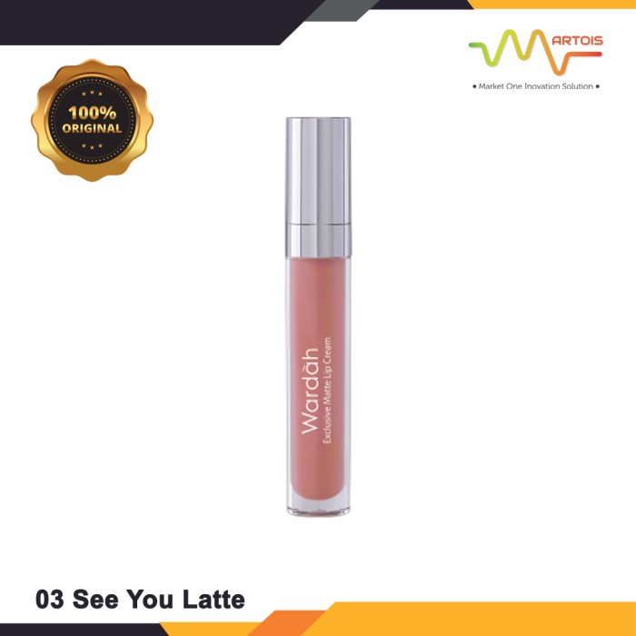 Jual Promo!! Wardah Matte Lip Cream 03 See You Latte 4g | Shopee Indonesia