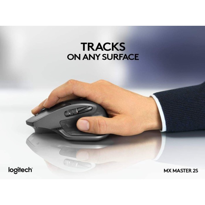 Jual Logitech MX Master 2S Wireless & Bluetooth Mouse Gaming RESMI ...