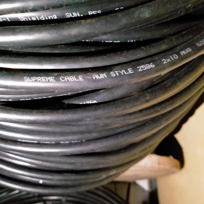 Jual Kabel Solar Panel / Power Rru 2X10Awg / 2X6Mm Merek Supreme ...