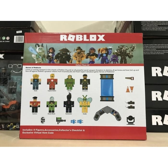 Jual Roblox Action Collection HEROES OF ROBLOXIA Box Set Shopee