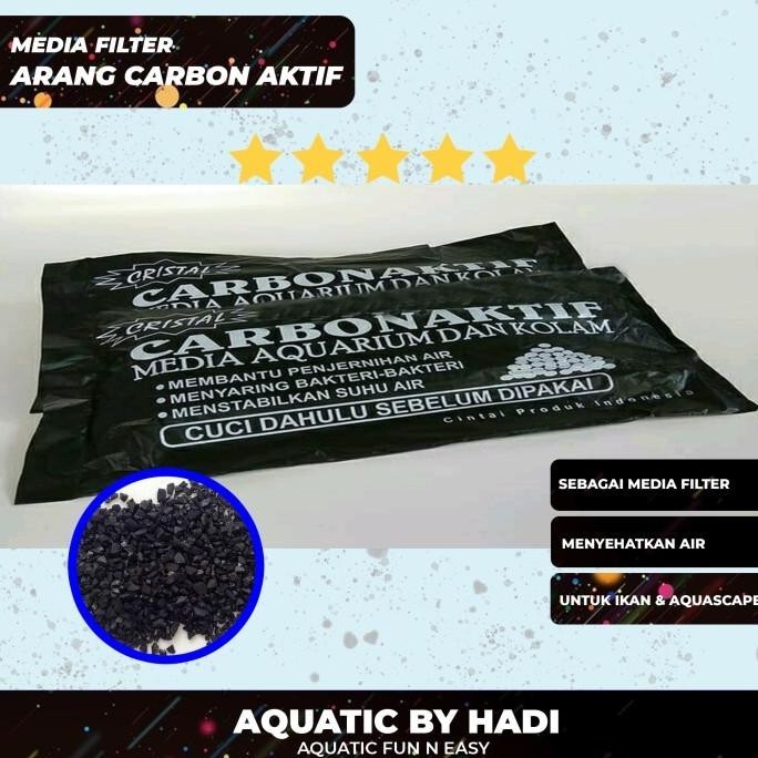 Jual CARBON AKTIF ARANG ZEOLITE MEDIA FILTER AQUARIUM MEDIA FILTER KOLAM Shopee Indonesia