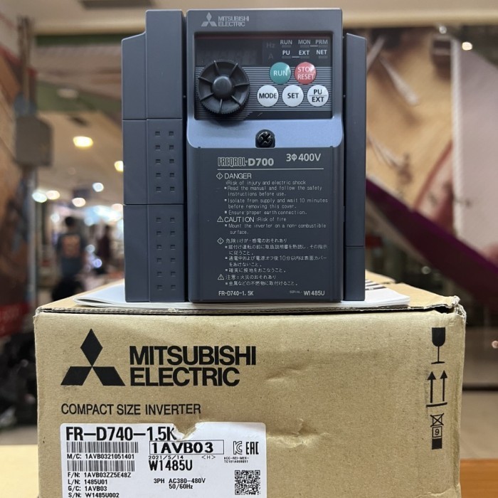 Jual New Inverter Mitsubishi Fr D740 15k 15kw 3p 380v Original