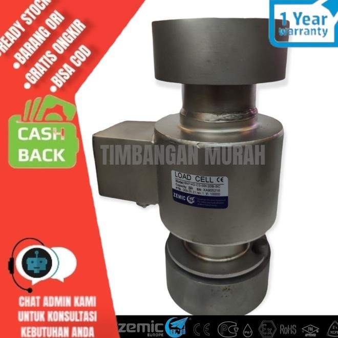 Jual Load Cell Jembatan Timbang Zemic Bm14G Kap 20Ton - 50Ton, Model ...