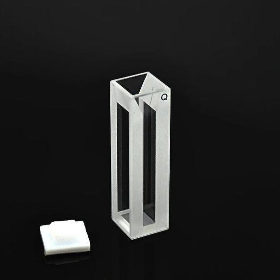 Jual Micro quartz cuvette with lid 1050 / Kuvet Kuarsa Mikro with lid ...