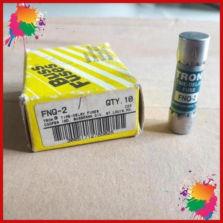 Eaton Bussmann Fusible Fnq-2 Clase Cc 10 Piezas Fnq 2 | Meses Sin Interés - Foto 6