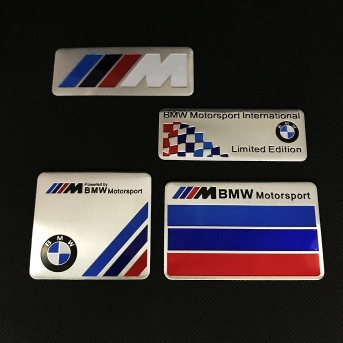 Jual Terbaik! Emblem 3D Alumunium BMW MotorSport M3 M Performance ...
