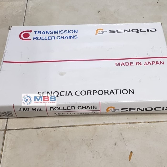 Jual Roller Chain Rs 801 Merk Senqcia /Hitachi Asli Japan Rantai Rs80