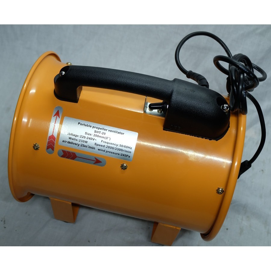 Jual (Khusus Batam) DFV SHT-20 Ventilator Blower Fan Portable 8 Inch (1 ...