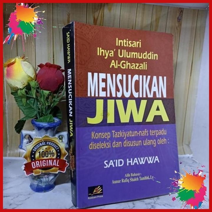 Jual ORIGINAL INTISARI IHYA ULUMUDDIN AL GHAZALI MENSUCIKAN JIWA (GLV ...