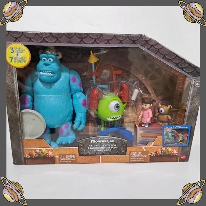 Jual Monsters Inc Getting To Know Boo Figure Set Disney Pixar Mattel Shopee Indonesia