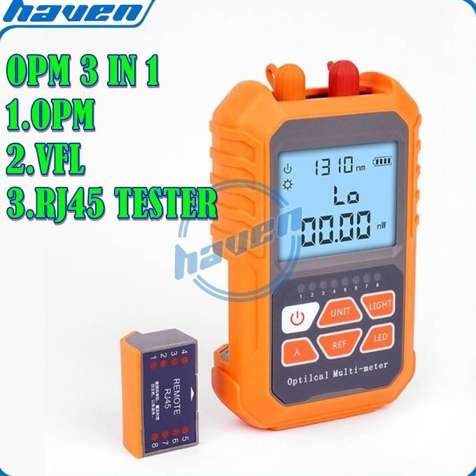 Jual OPM 3 in 1 OPM VFL Network Cable Test 3 in 1 Optical Power Meter ...