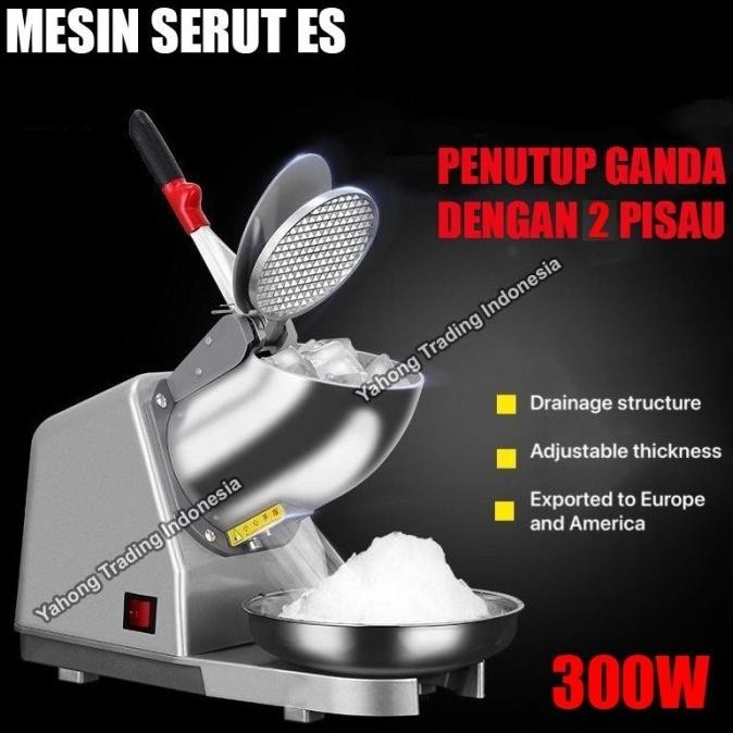 Jual Ice Smashing Machine Mesin Serut Es Batu Penghalus Es Listrik Shopee Indonesia