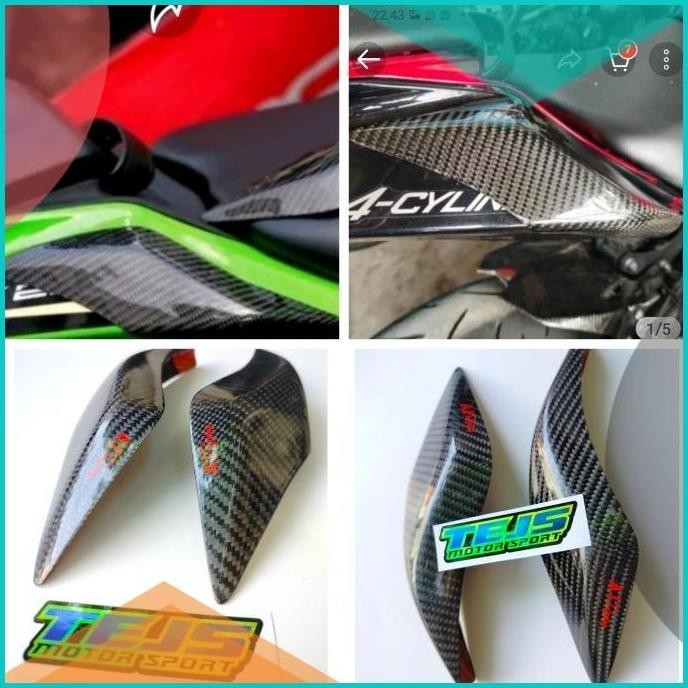 Jual Tail Slider Body Protector Ninja Zx R Zx R Carbon Kevlar