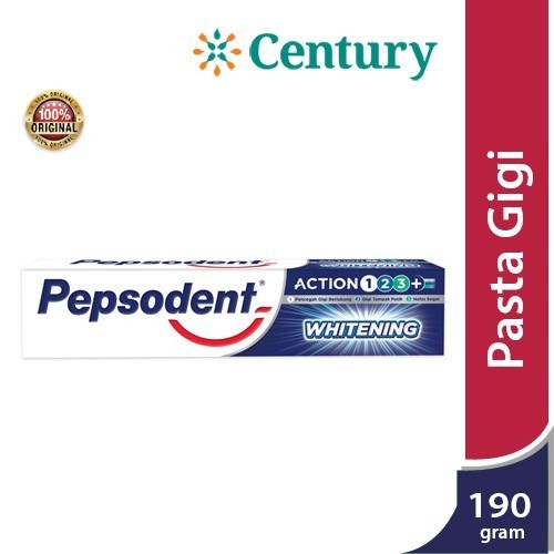 Jual Pepsodent Toothpaste Pasta Gigi Plus Whitening 190G | Shopee Indonesia