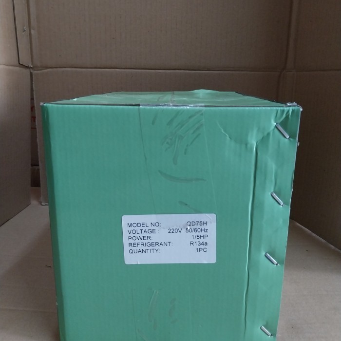Jual Compressor Kulkas 2 Pintu Qd75H 1/5 Hp Original Best Shopee