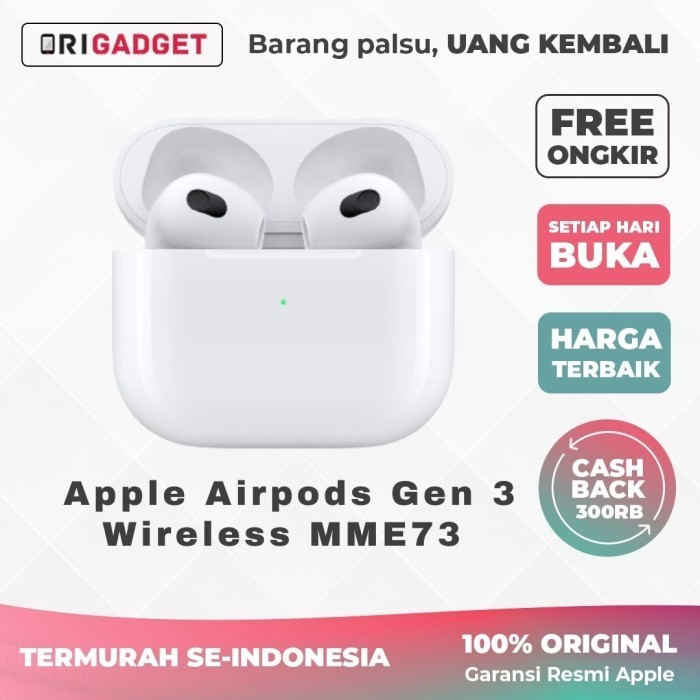 Jual Apple Airpods 3 Airpod 3rd Gen Wireless Magsafe Charging Case