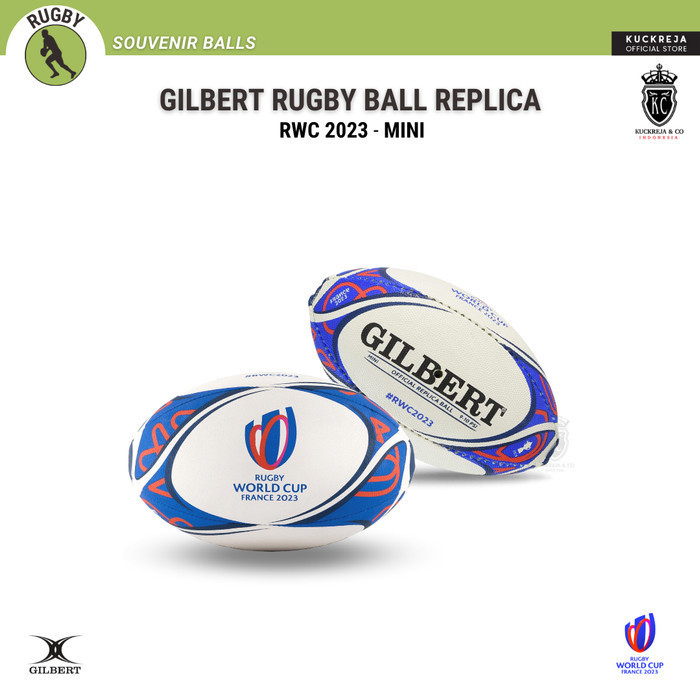 Jual Gilbert Rugby World Cup 2023 Official Replica Rugby Ball (Size ...