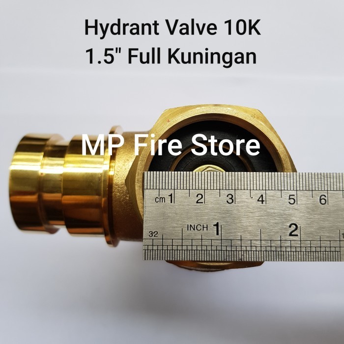 Jual Kran Hydrant Valve Pemadam Inch Mm K Full Kuningan Premium Shopee Indonesia