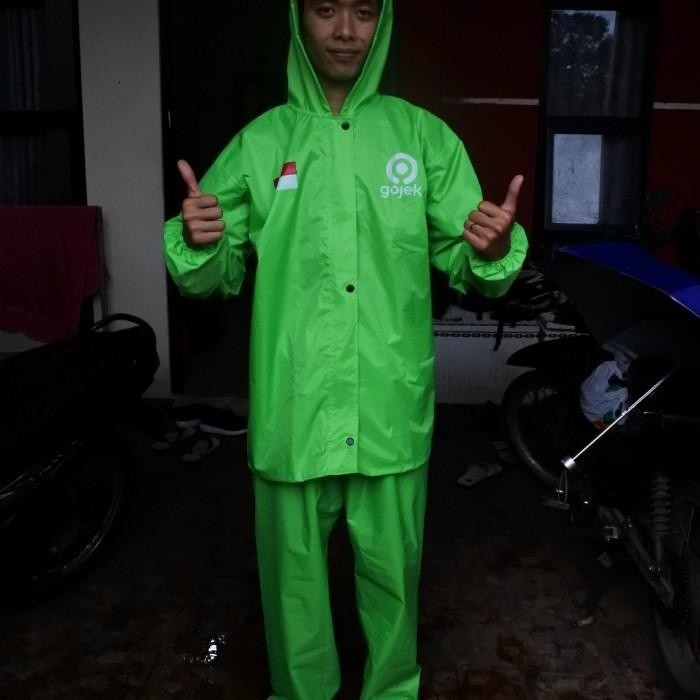 Jual [ONLINE EXCLUSIVE] Jas Hujan Ojek Ojol Gojek Grab | Shopee Indonesia