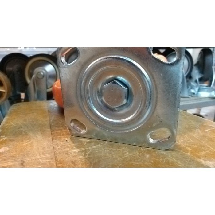 Jual Roda Troli Trolley Bracket Only Plat 6