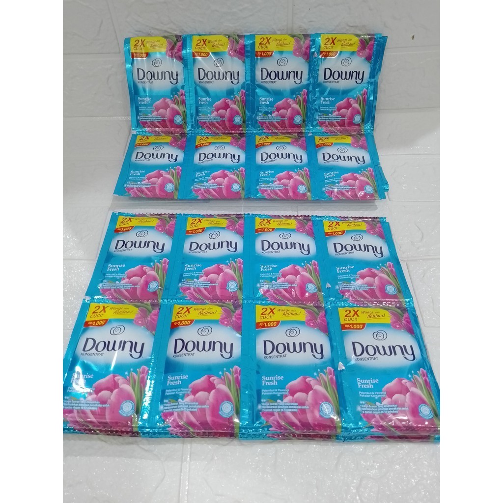 Jual Pewangi dan pelembut pakaian isi 18 ml per 6 sachet / Pelembut