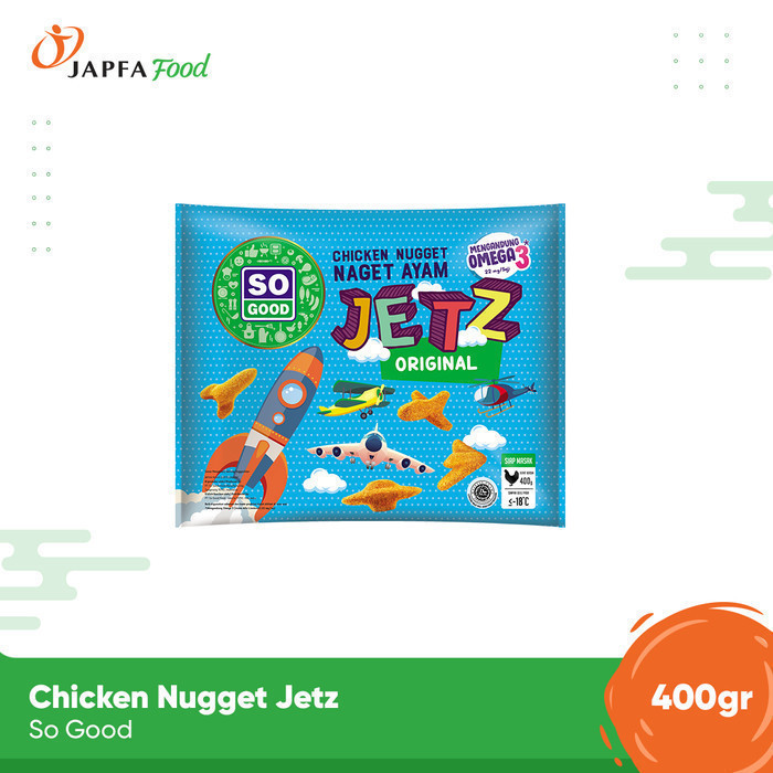Jual So Good Chicken Nugget Jetz / Naget Ayam Jetz 400gr | Shopee Indonesia