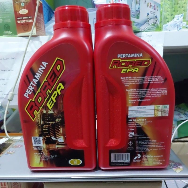 Jual Oli Gardan Pertamina Rored Epa 90 1 liter | Shopee Indonesia
