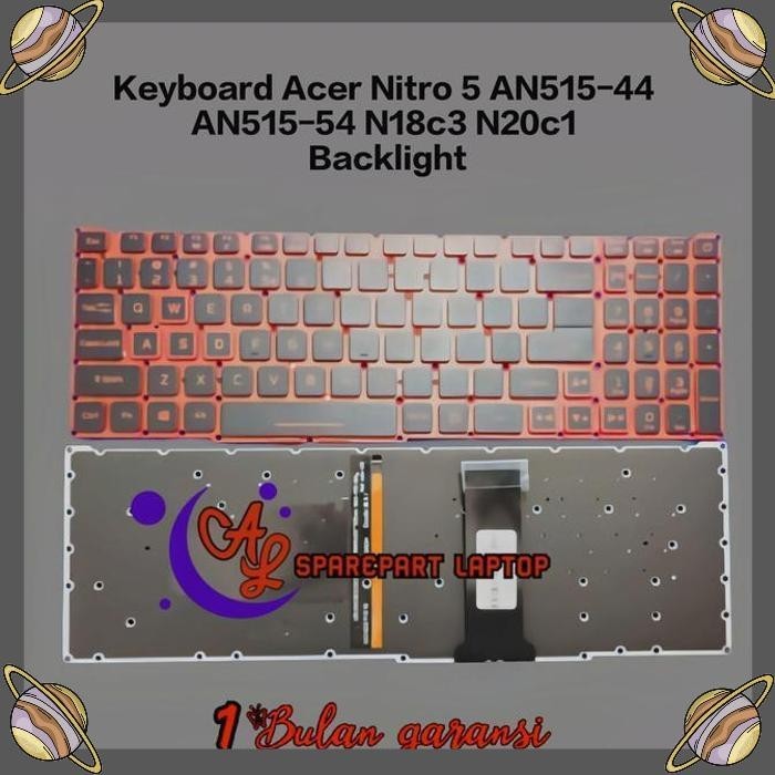 Jual Als Keyboard Acer Nitro 5 An515 44 An515 54 N18c3 N20c1 Backlight Shopee Indonesia 2693