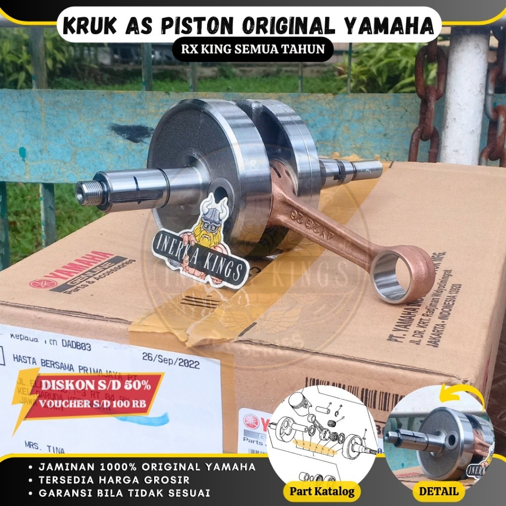 Jual Kruk Krek Krun As Crankshaft Rxking Rxk Rx King Original 3KA-E1400 ...