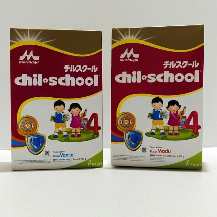 Jual Susu Anak Morinaga Chil School Gold 400g Rasa Vanilla dan Madu ...