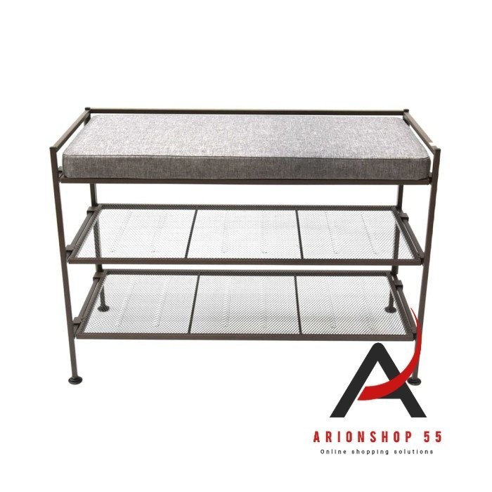 Jual Buruan Beli Masterspace Rak Sepatu Bench Top Tingkat Abu Abu Shopee Indonesia