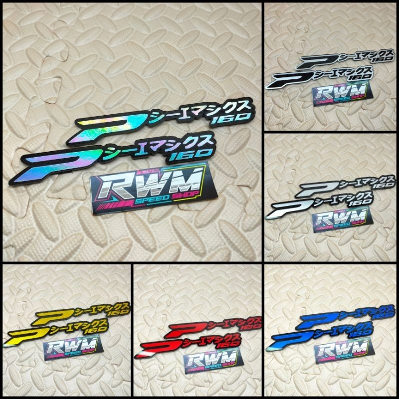 Jual Emblem HONDA PCX 160 Japan Logo 3D Emblem Timbul PCX 160 Akrilik ...