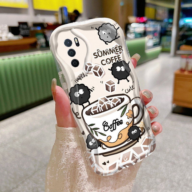 YUXING Cover Glitter Per Oppo A16 / A16s / A54s - Custodia Trasparente Antiurto Con Glitter - Donna - (Nera)