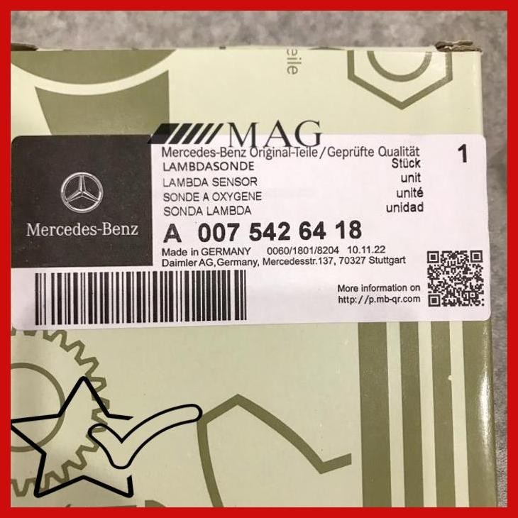 Jual [MDG] SENSOR OXYGEN O2 MERCEDES M274 W205 W213 W253 C200 E250 GLC ...
