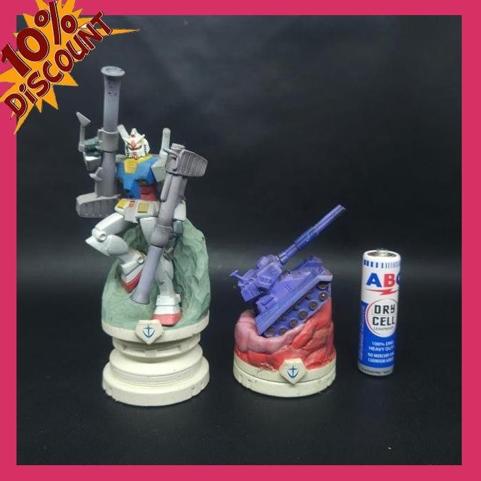 Jual [RZK] GUNDAM CHESS RX 78-2 + TANK MEGAHOUSE RARE | Shopee Indonesia