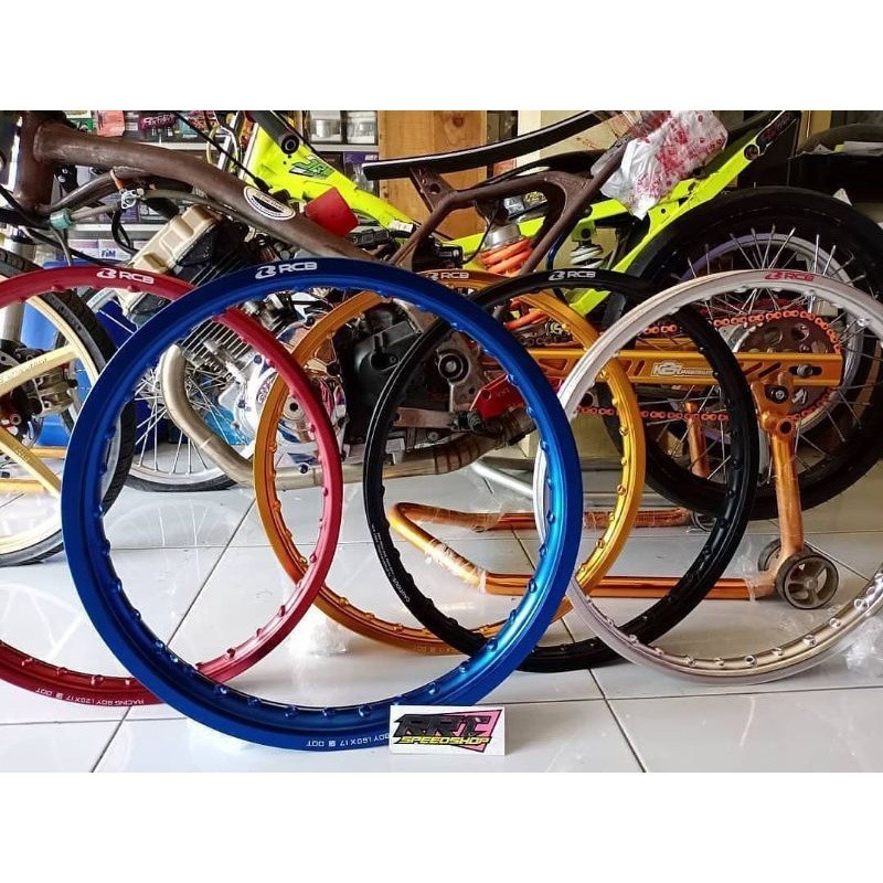Jual VELG ALMUNIUM ALLOY RIM RACING BOY RCB 120 140 160 17 | Shopee ...
