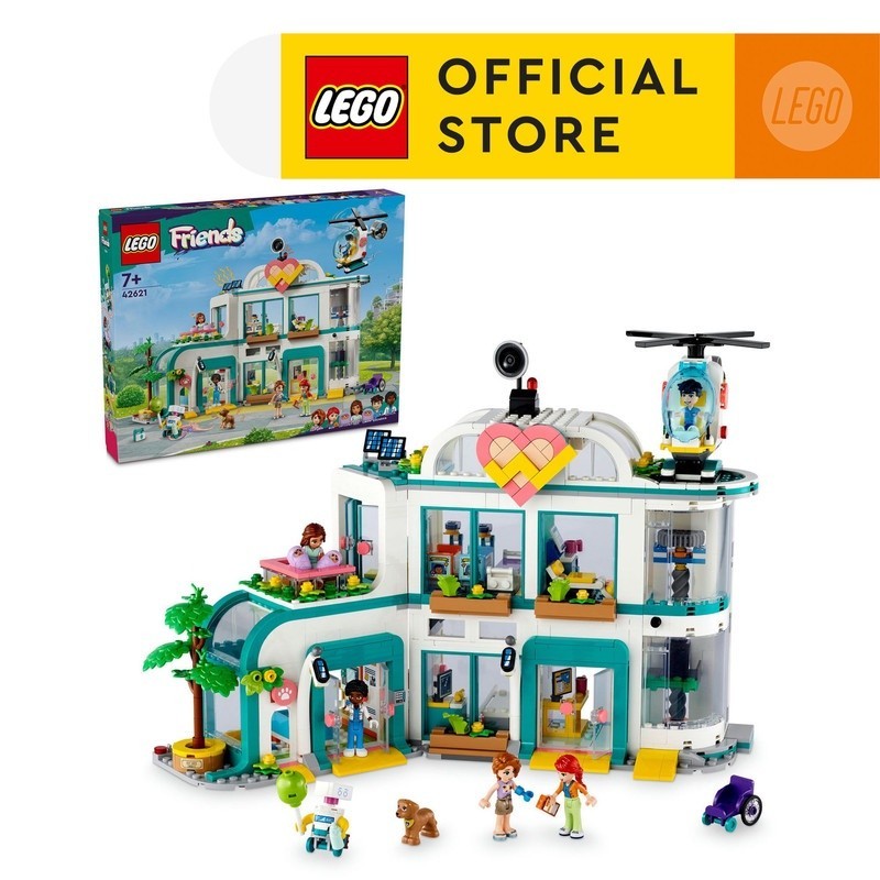 LEGO Friends 42621 Heartlake City Hospital Set (1045 Pieces) Mainan Balok  (7 Tahun+)