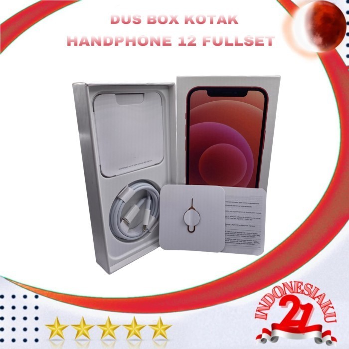 Jual Kardus Box Dusbook Iphone 12 Acc Grade Aa / Oem Fullset | Shopee ...