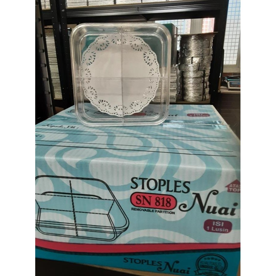 Jual Toples Cookies Kue Kering Nuai 818 500 Gram Sekat 4 Alas Kertas Shopee Indonesia 0976