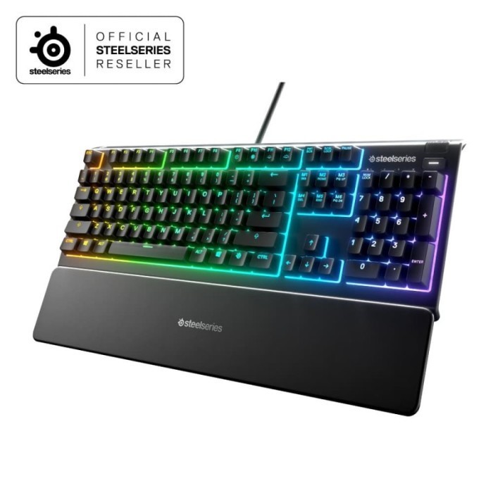 Jual Steelseries Apex 3 Fullsize Gaming Keyboard | Shopee Indonesia