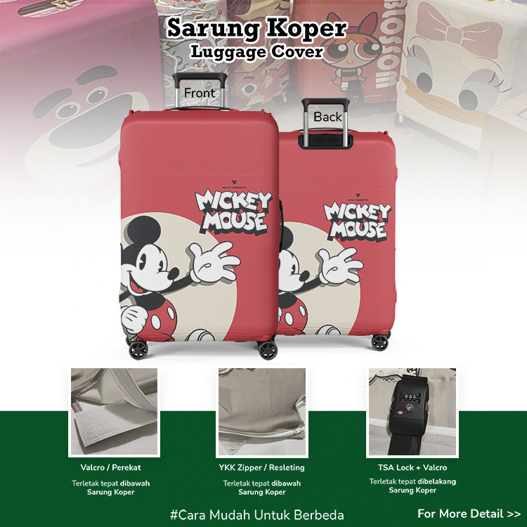 Disney Mickey Mouse 06 - Sarung Koper / Luggage Cover
