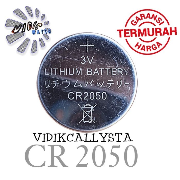 Jual Original Battery Cr2050 Cr 2050 Lm2050 Br2050 3V Lithium | Shopee ...