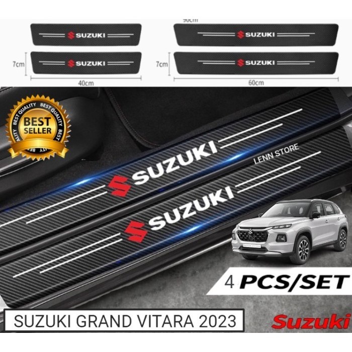 Jual Stiker Pelindung Sill Plate Pintu Mobil Suzuki Grand Vitara 2023