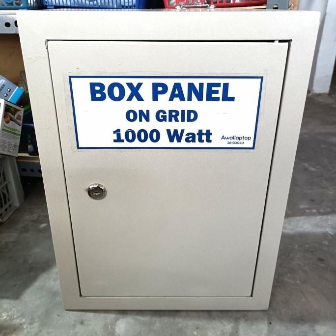 Jual box panel ongrid 1000w GTI grid tie inverter 1000w ON GRID wifi ...