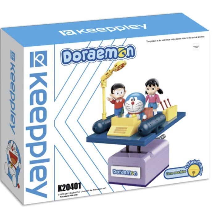 Jual Qman Keeppley Doraemon Nobita Time Machine K20401 Building Block ...