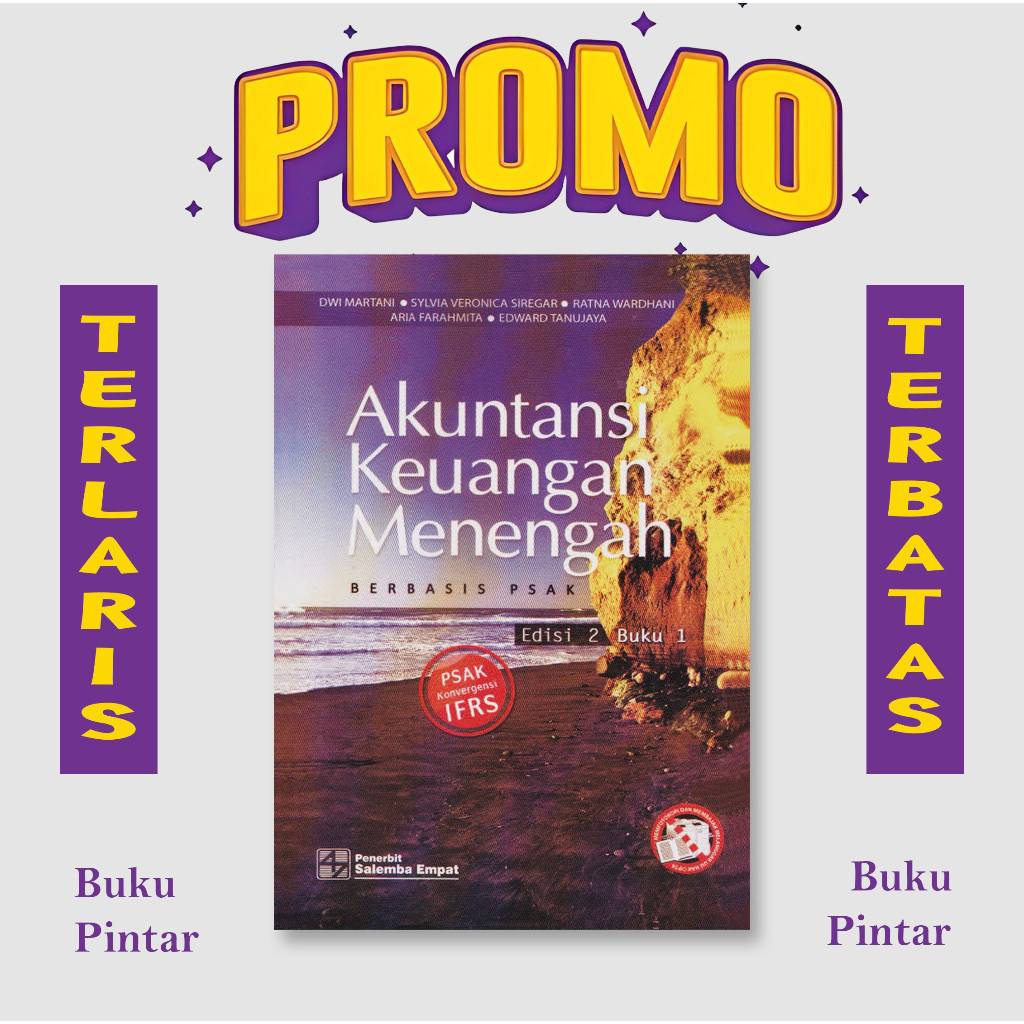 Jual Akuntansi Keuangan Menengah Berbasis Psak Edisi 2 Buku 1 By Dwi ...