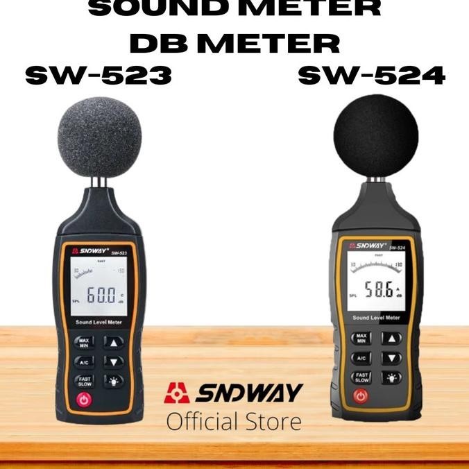 Jual SNDWAY Digital Sound Level Meter Noise Meter 30-130 DB SW-253 ...