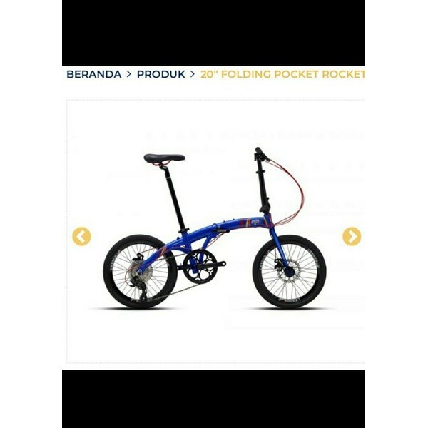 Jual Sepeda Lipat Wimcycle Pocket Rocket 20 Inchi 2020 - Bukan ...