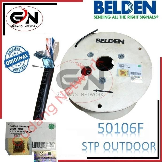 Jual Kabel Belden Stp Outdoor Cat F Black Meter Original Shopee Indonesia