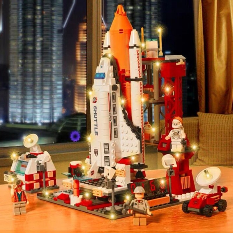 Jual BLiss Mini Roket Space Mainan Balok Blok Susun Nano Building Brick ...